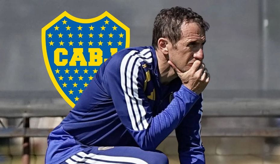 Arruabarrena atento en entrenamiento de Boca (Foto: Javier Martino/Prensa CABJ)