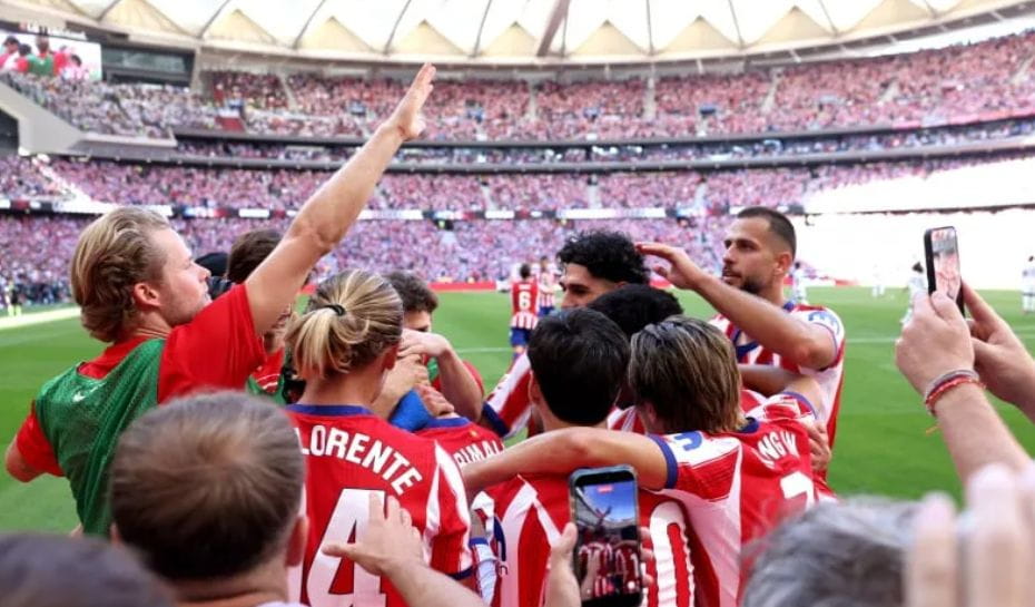 Atlético de Madrid venció al Real Madrid (Foto: Florencia Tan Jun/Getty Images)