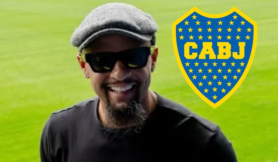 Felipe Melo en la Bombonera