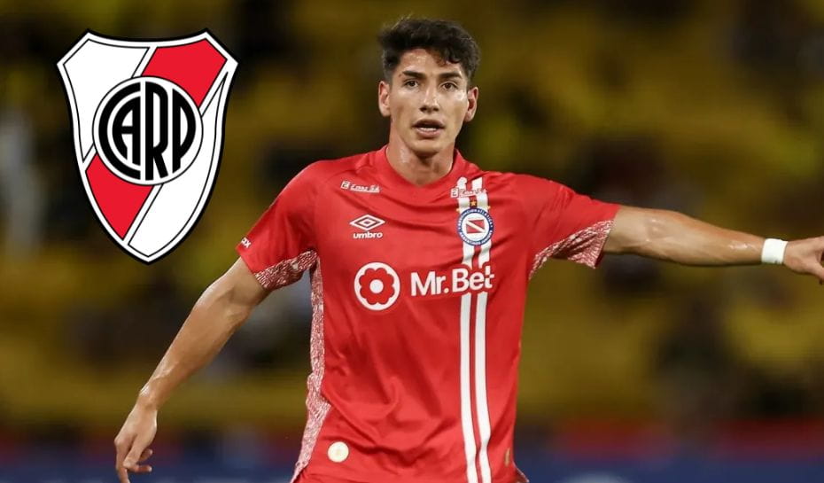 Francisco Álvarez cerca de ser jugador de River (Foto: @FranAlvarezF)