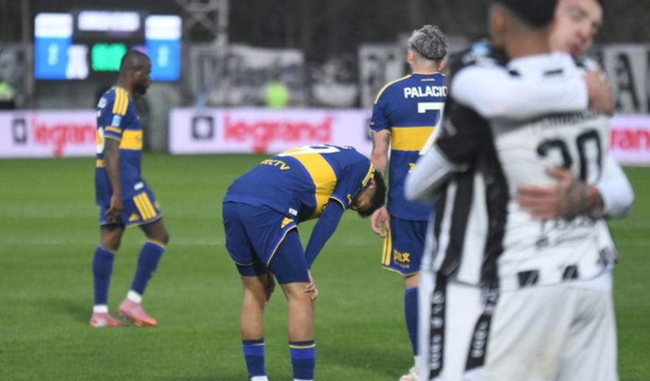 Gimnasia de Mendoza se lo empató a Boca en la última jugada (Foto: Ramiro Gomez)