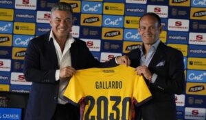 Gallardo fue presentado en Ecuador y dejó un claro mensaje: “Nos trazamos los desafíos más altos”