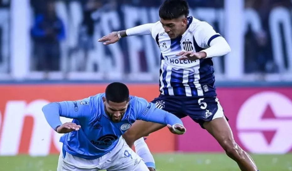 Matías Galarza en Talleres (Foto: Cesar Heredia/Getty Images)