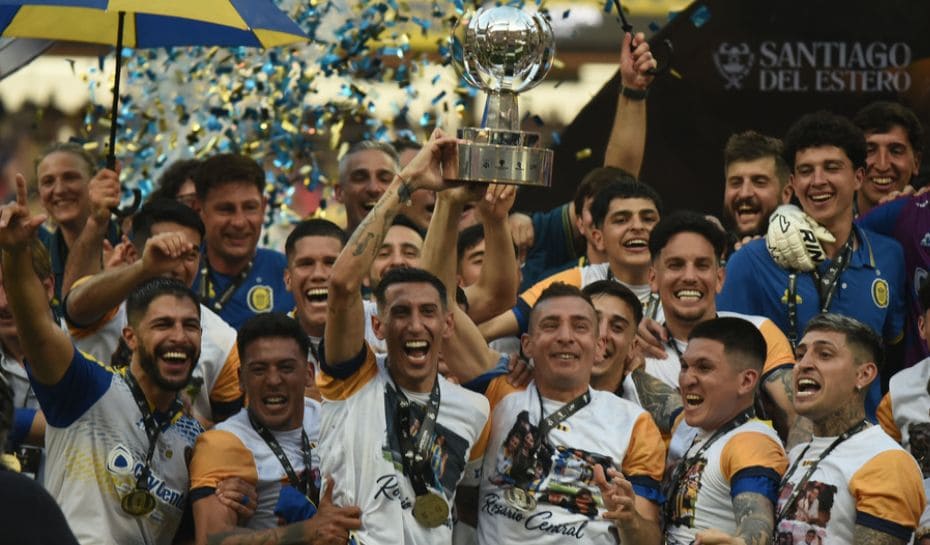 Rosario Central se consagró campeón de la Supercopa Internacional (Foto: Fotobaires)
