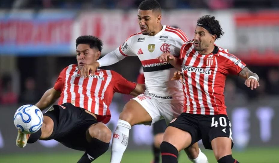El enfrentamiento entre Flamengo y Estudiantes por Copa Libertadores (Foto: Getty Images)