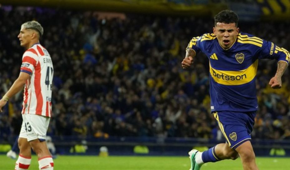 Flores le dio el triunfo a Boca frente a Unión por el Clausura 2026 (Foto: Emmanuel Fernández - Clarín)
