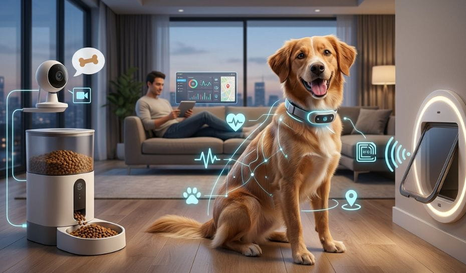 IoT y mascotas: cómo la tecnología interpreta el comportamiento animal