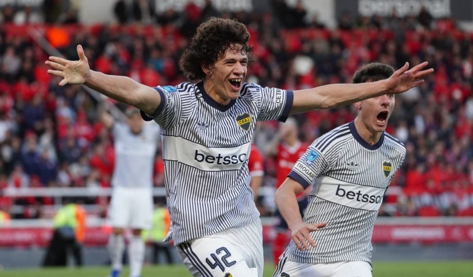 Jagger Herrera convirtió para Boca (Foto: Marcelo Carroll)