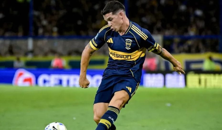 Lautaro Blanco jugando en Boca (Foto: Marcelo Endelli/Getty Images)