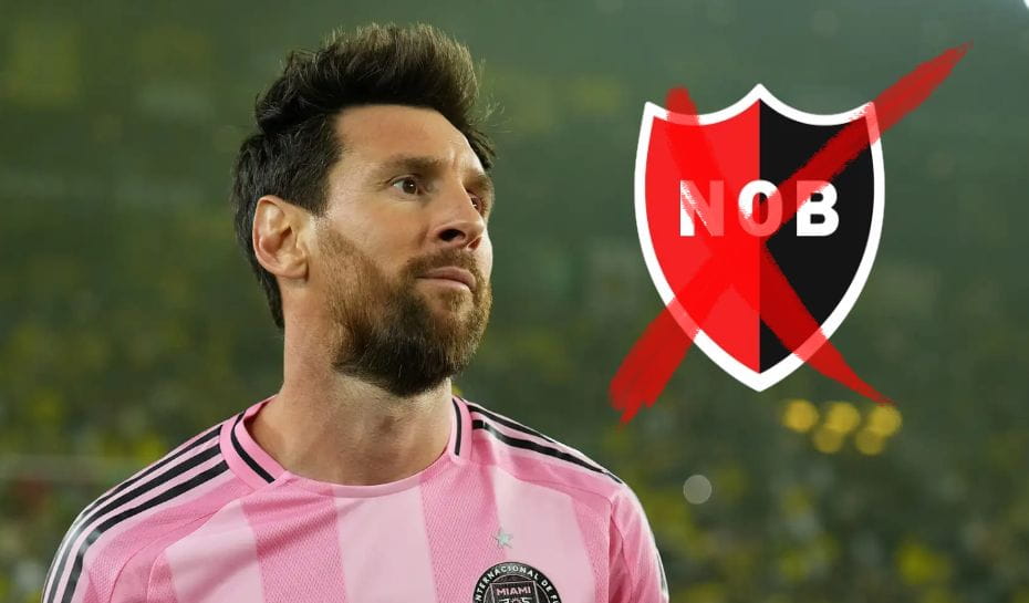 Messi se aleja de Newell’s
