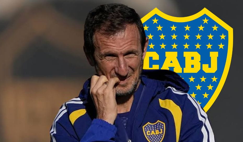 Rodolfo Arruabarrena entrenando a la primera de Boca (Foto: Javier Martino/Prensa CABJ)